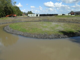 Grondwerk waterbak